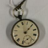 ANTIQUE SILVER POCKET WATCH