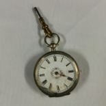 SILVER POCKET WATCH