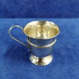 SILVER CHRISTENING MUG - SHEFFIELD 1966 78 GRAMS