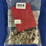 LARGE BAG LOT OF SILVER JEWELLERY