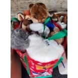BAG LOT OF LIKE NEW SOFT TOYS