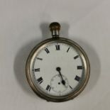 SILVER POCKET WATCH