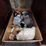 BOX OF LIKE NEW SOFT TOYS