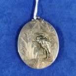 VICTORIAN SILVER LOCKET