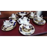 ANTIQUE COALPORT DINNER SERVICE