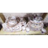 ANTIQUE ROYAL WORCESTER COFFEE & PART DINNER SERVICE