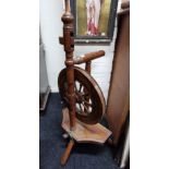 ANTIQUE SPINNING WHEEL