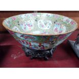 CHINESE BOWL ON STAND