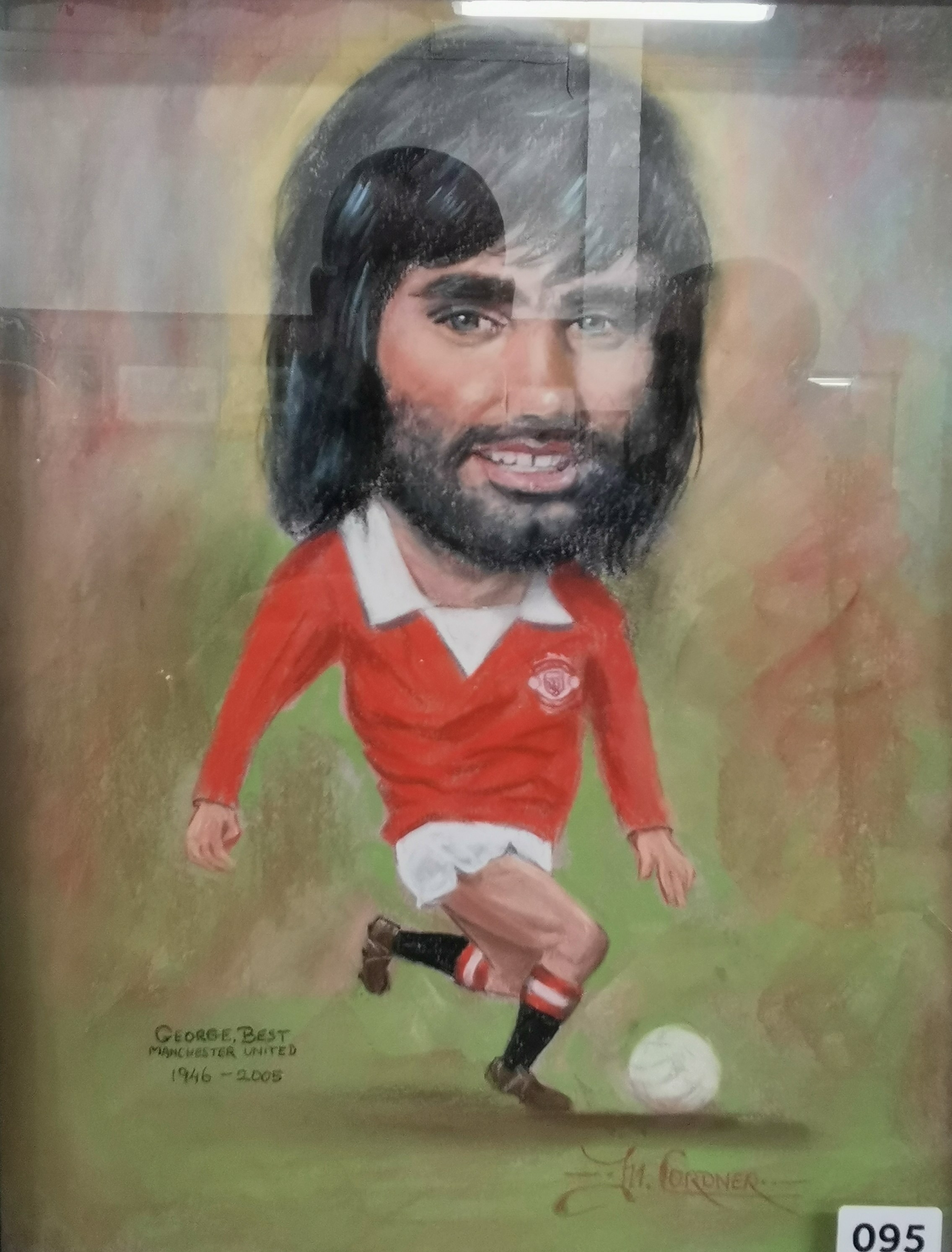 ORIGINAL PASTEL GEORGE BEST