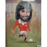 ORIGINAL PASTEL GEORGE BEST