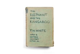 Ɵ T.H. White, The Elephant and the Kangaroo, first edition, annotated and inscribed by the author