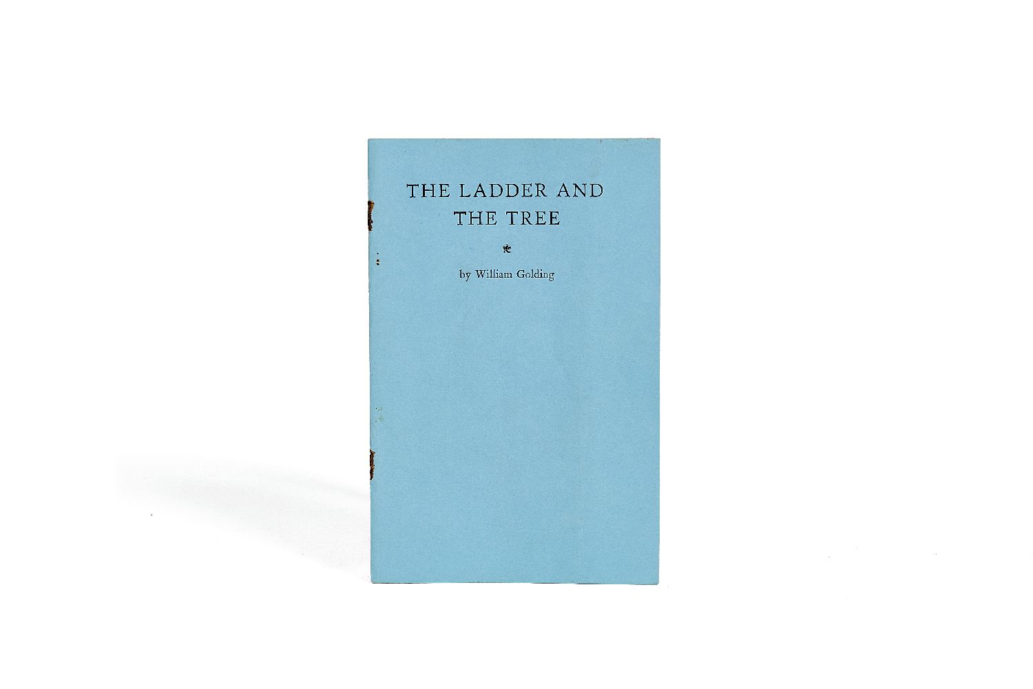 Ɵ William Golding, The Ladder and the Tree, privately printed limited edition, first state,