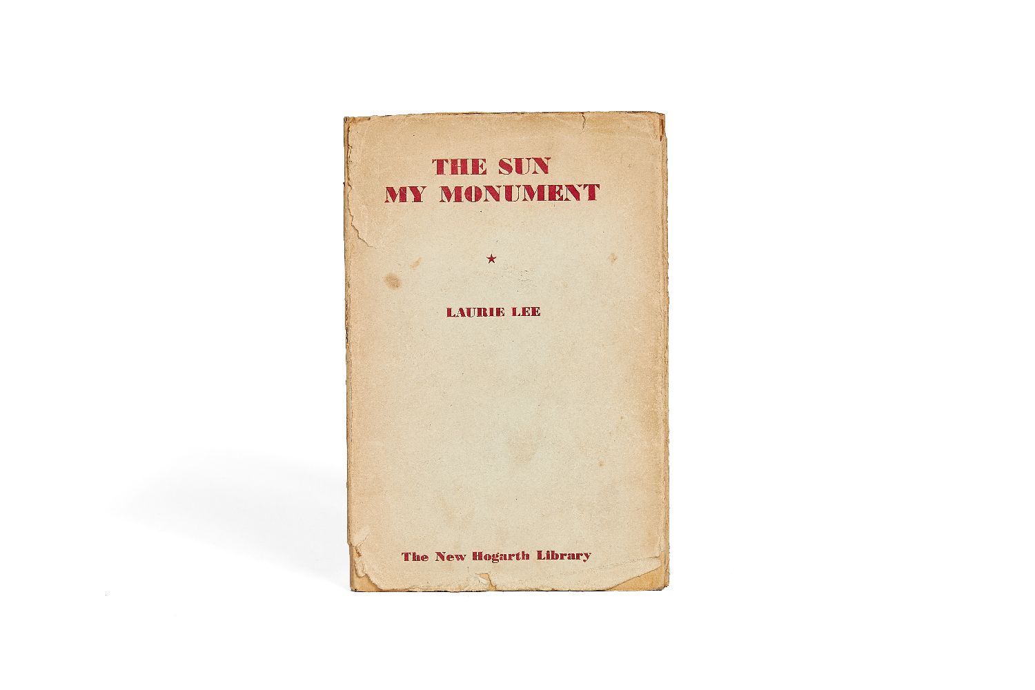 Ɵ Laurie Lee, The Sun my Monument, first edition in book form, Iris Murdoch's personal copy