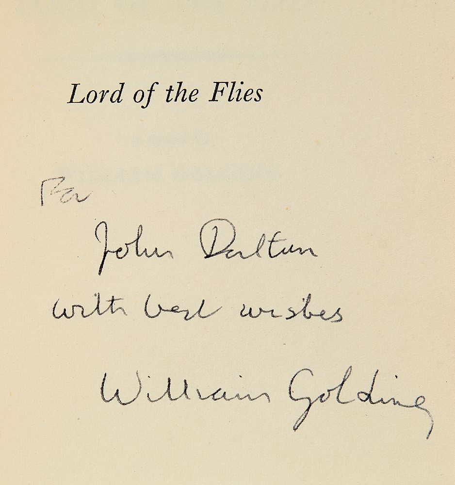 Ɵ William Golding, Lord of the Flies, first edition, dedication copy signed by the author - Image 2 of 3