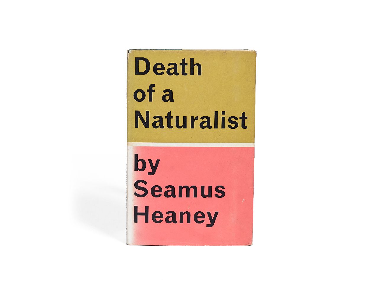 Ɵ Seamus Heaney, Death of a Naturalist, first edition, signed by the author [London, Faber and Faber