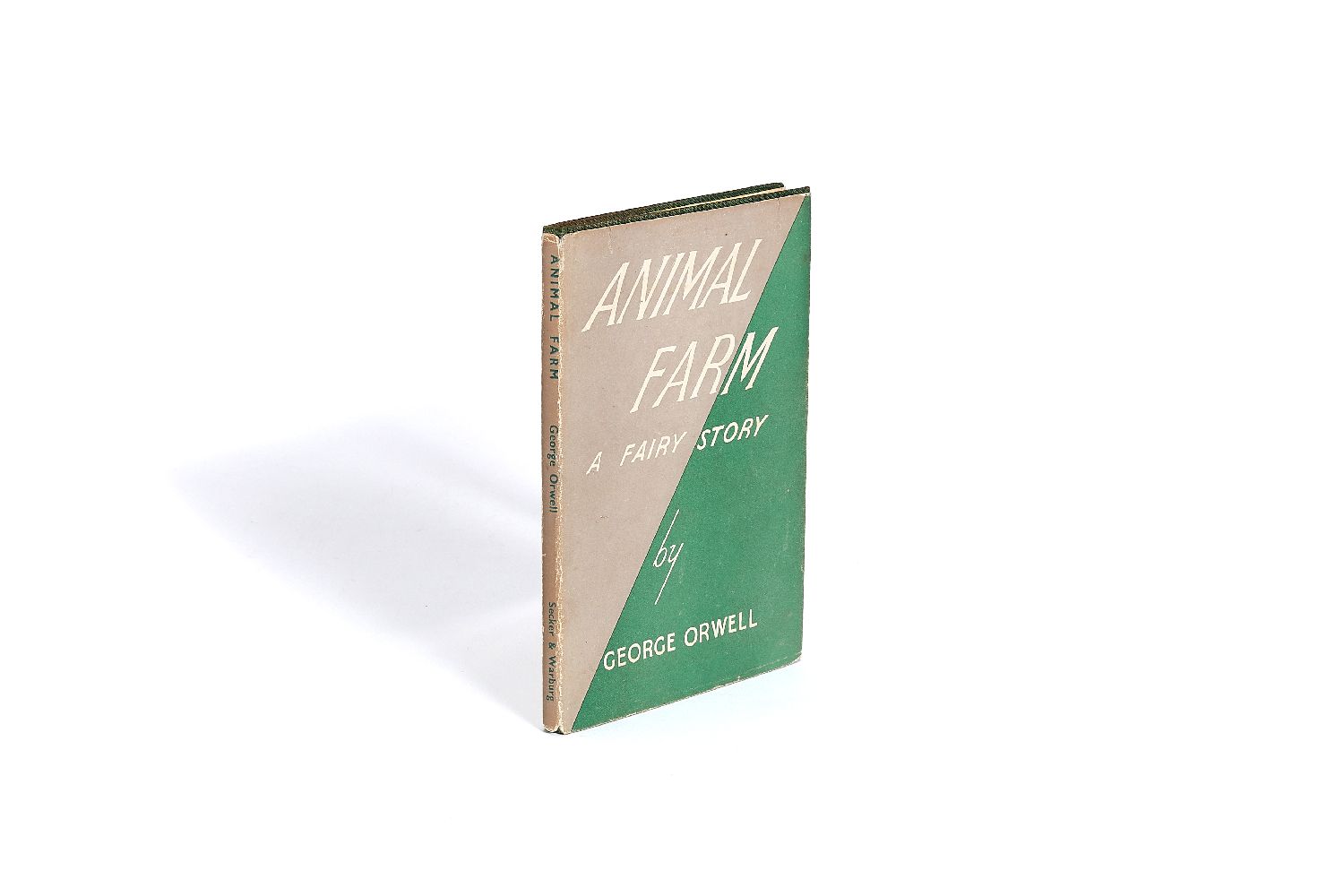 Ɵ George Orwell, Animal Farm, A Fairy Story, first edition