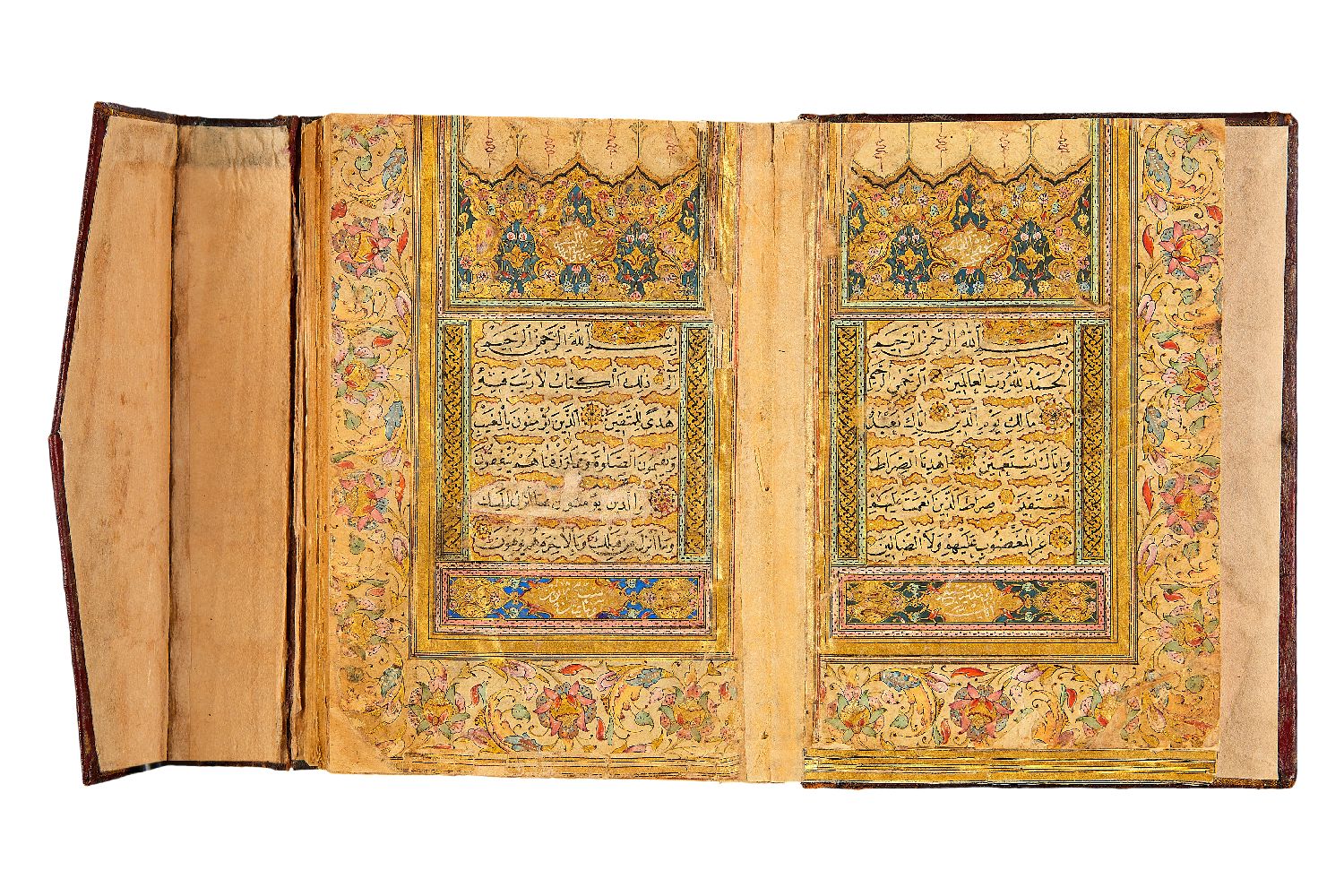 Ɵ A Fine Ottoman Qur'an, signed by Darwish Ibrahim Tahir Mustafa - Image 2 of 2