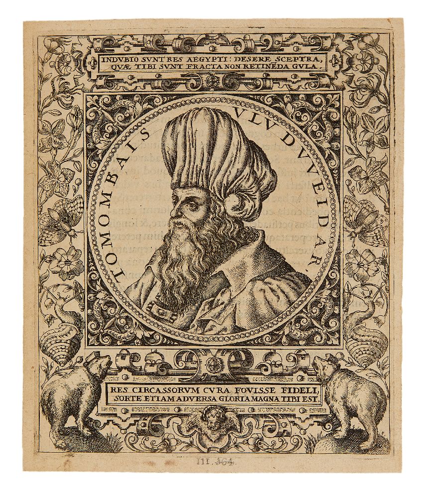 A collection of early wood-cut and engraved plates of Ottoman Sultans and important Oriental figures - Image 3 of 6