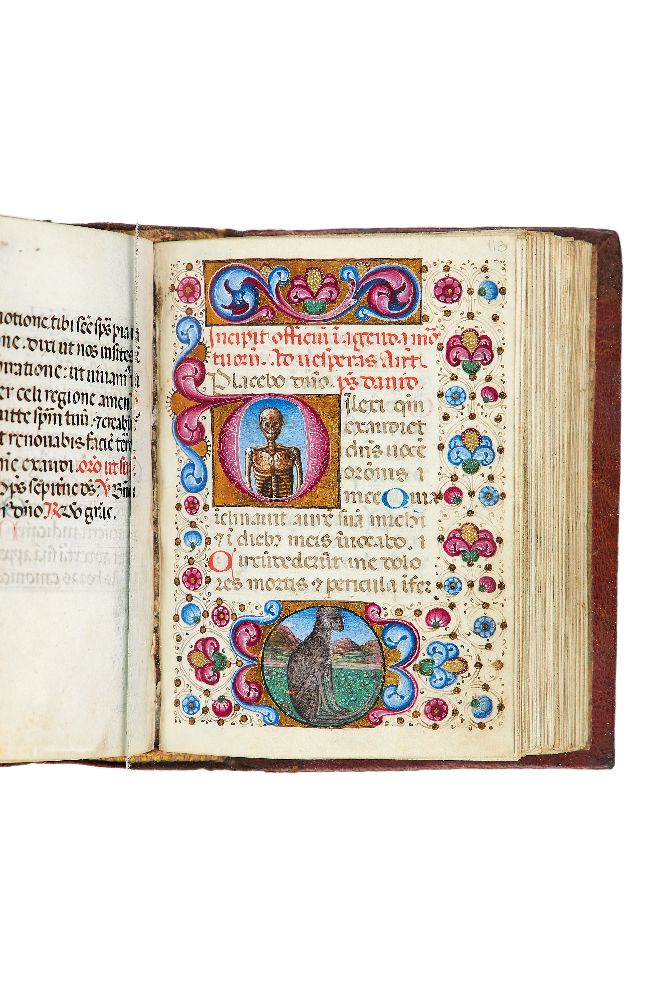 Ɵ Miniature Book of Hours, Use of Rome, in Latin, opulently illuminated manuscript on parchment - Image 4 of 6