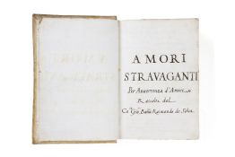 Ɵ Giovanni Battista Raimondo de Silva, Amori Stravaganti, or “Vita di Anna Bolena”, in Italian