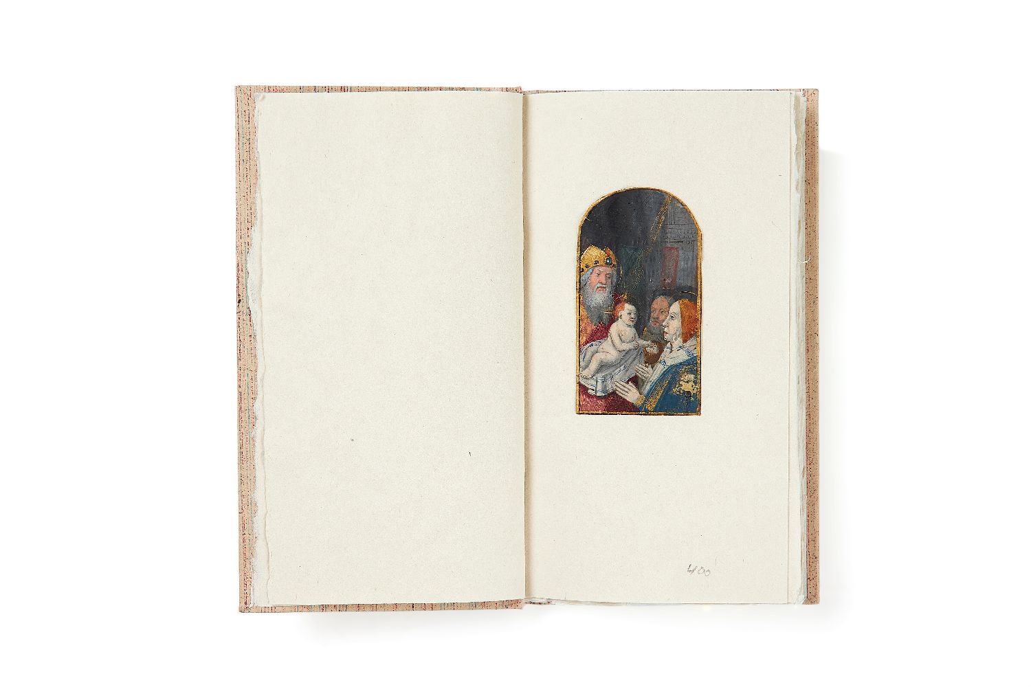 Ɵ Collection of small miniatures from Books of Hours, and initials from another codex