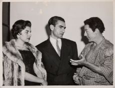 An album containing over 80 photographs of Pahlavi state visits and Royal ceremonies, including phot