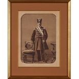 Portraits of Nasser ad-Din Shah Qajar, sepia-tint and chromolithograph prints [Paris, c. 1880]