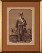 Portraits of Nasser ad-Din Shah Qajar, sepia-tint and chromolithograph prints [Paris, c. 1880]