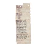 Ɵ Document relating to Jerusalem, in Arabic, manuscript on paper