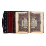 Ɵ A fine Kashmiri Qur'an, copied by Mullah Abd'ullah Shah al-Ma'ruf ibn Haghayegh