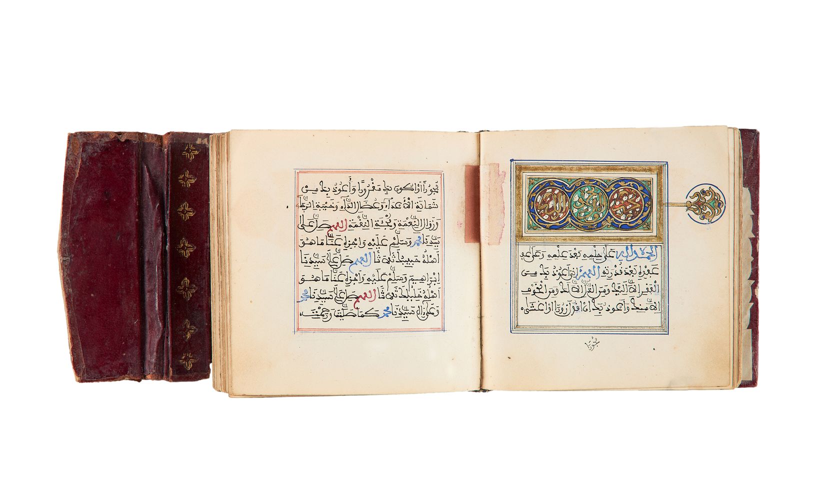 Ɵ A fine Dala'il al-Khayrat, in Arabic, illuminated manuscript on paper - Image 2 of 3
