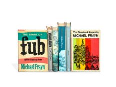 Michael Frayn, Works, first editions, signed by the author [UK, 1963-2002]
