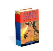 J. K. Rowling, Harry Potter and the Goblet of Fire, first edition, signed by the author