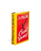 J.K. Rowling, The Casual Vacancy, first edition, signed by the author [London, Little Brown, 2012]
