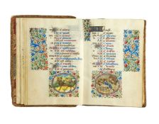 Ɵ Book of Hours, Use of Paris, in Latin, illuminated manuscript on parchment