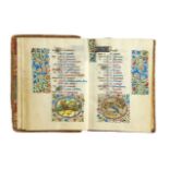 Ɵ Book of Hours, Use of Paris, in Latin, illuminated manuscript on parchment