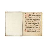 Ɵ Gradual, in Latin, manuscript on paper [Italy (probably Pisa), c. 1593]