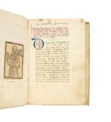 Ɵ Nicolas d'Osimo, Quadriga Spirituale, in Italian, decorated manuscript on paper