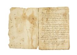 Ɵ Practical and medical recipes, in Italian, manuscript on paper