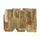 Collection of fragments from medieval manuscripts, all in Latin and on parchment