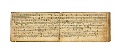 Ɵ The Music Book of Wilhelm Honinghaus, in German, manuscript on paper