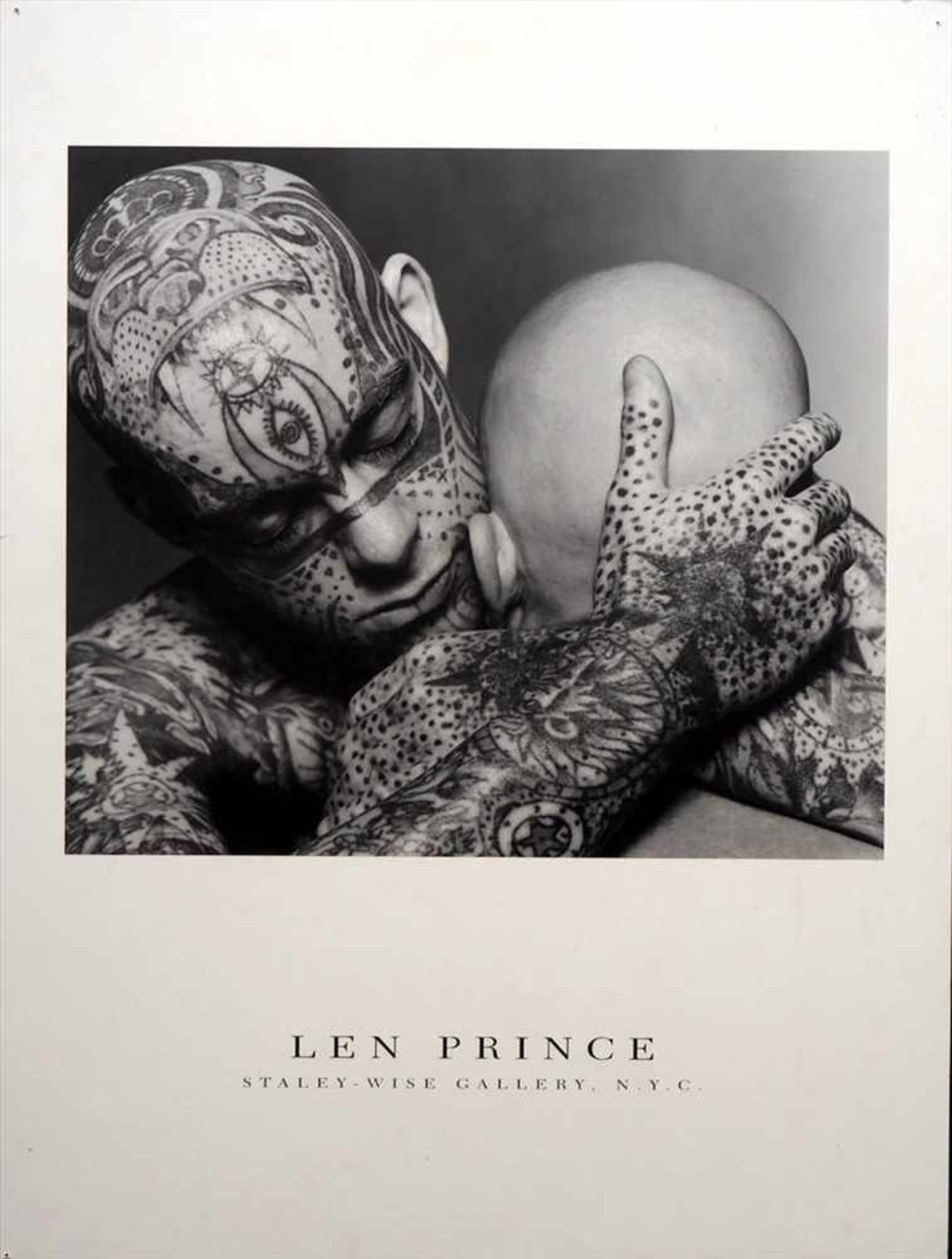 Plakat"Len Prince, Staley-Wise-Gallery, New York". 80x61cm.