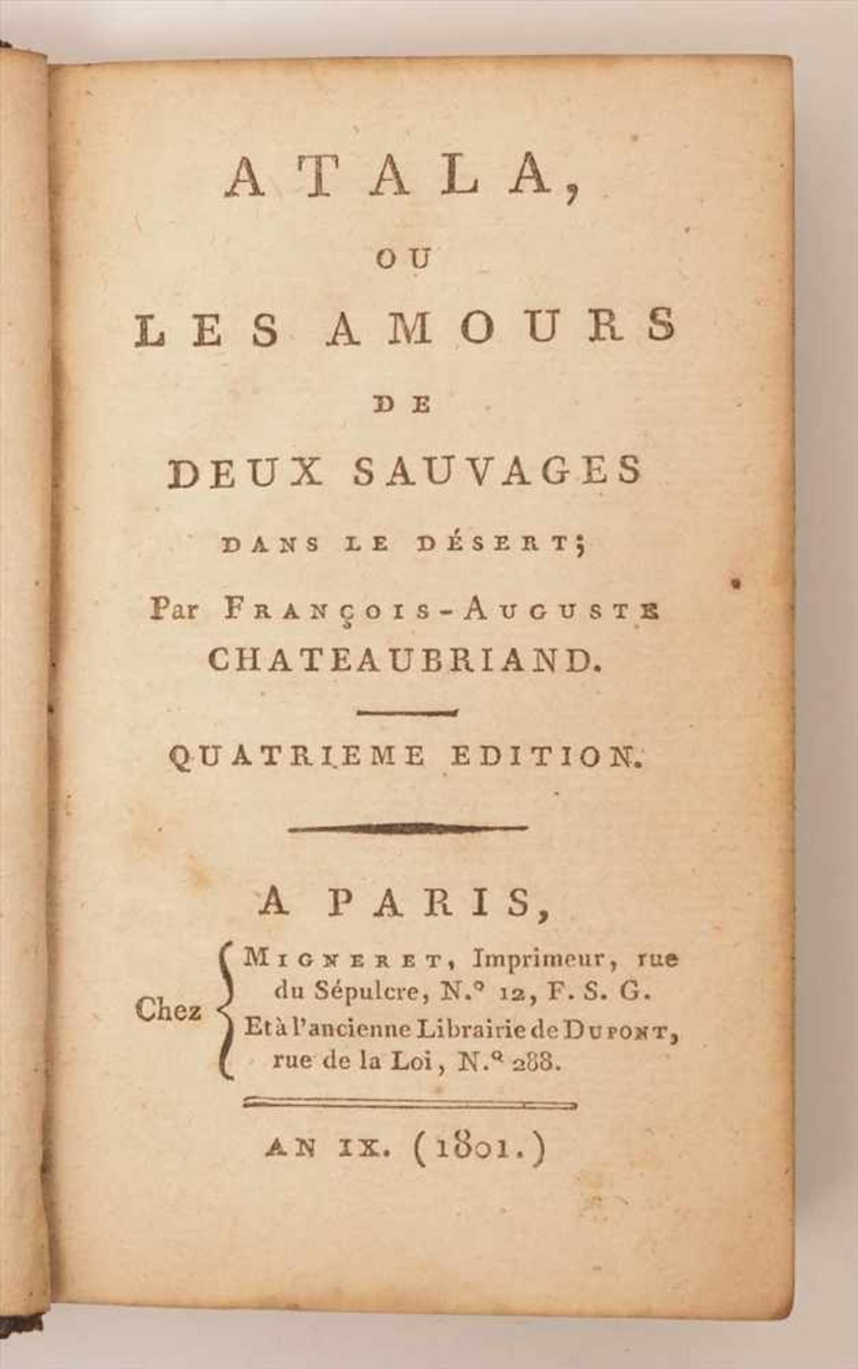 Vier div. Bücher, Frankreich, 18.Jhdt.Lettres familières de René Milleran; Pensées de M. le comte - Image 2 of 6