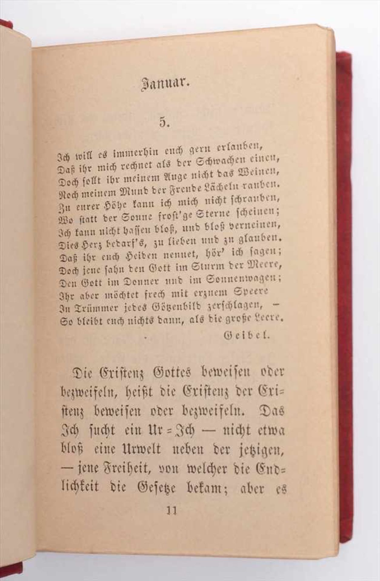 Wildermuth, Adelheid: Wollt Ihr´s hören?2 Bde., Stuttgart 1885. Geprägter, farbiger Leineneinband - Image 3 of 6