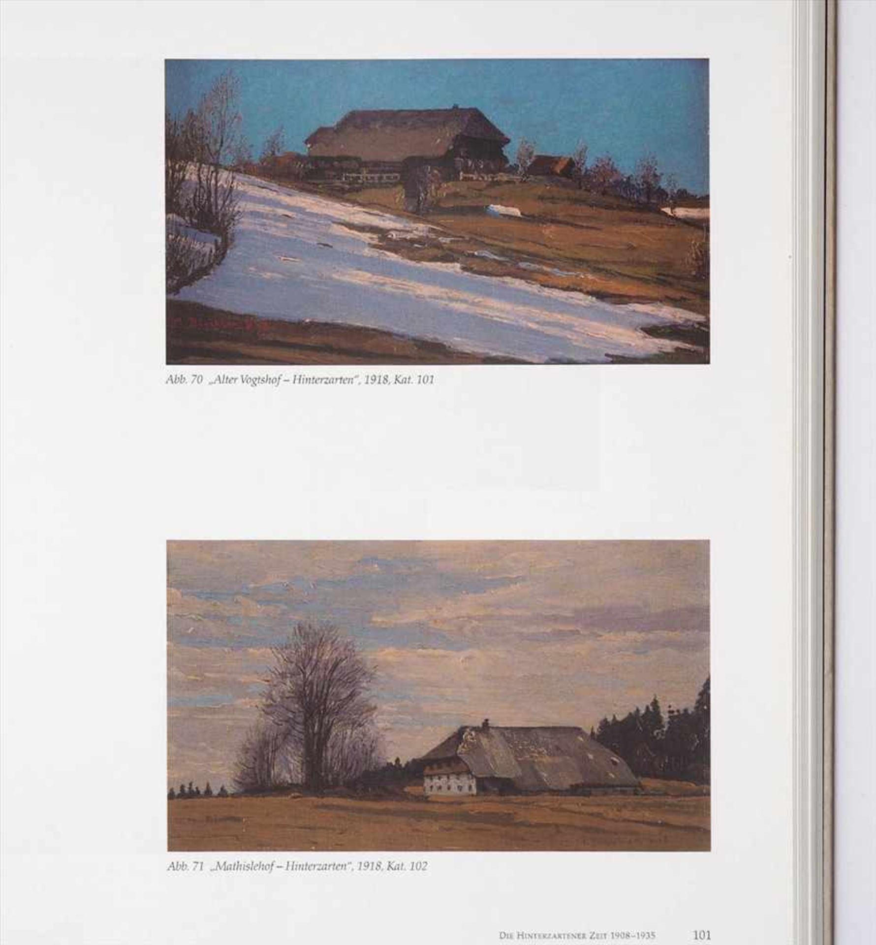 Vier div. Kunstbände"1001 Schweizer Bild", Genf 1926 (zwei Exemplare, Deutsch und Französisch); - Bild 4 aus 10
