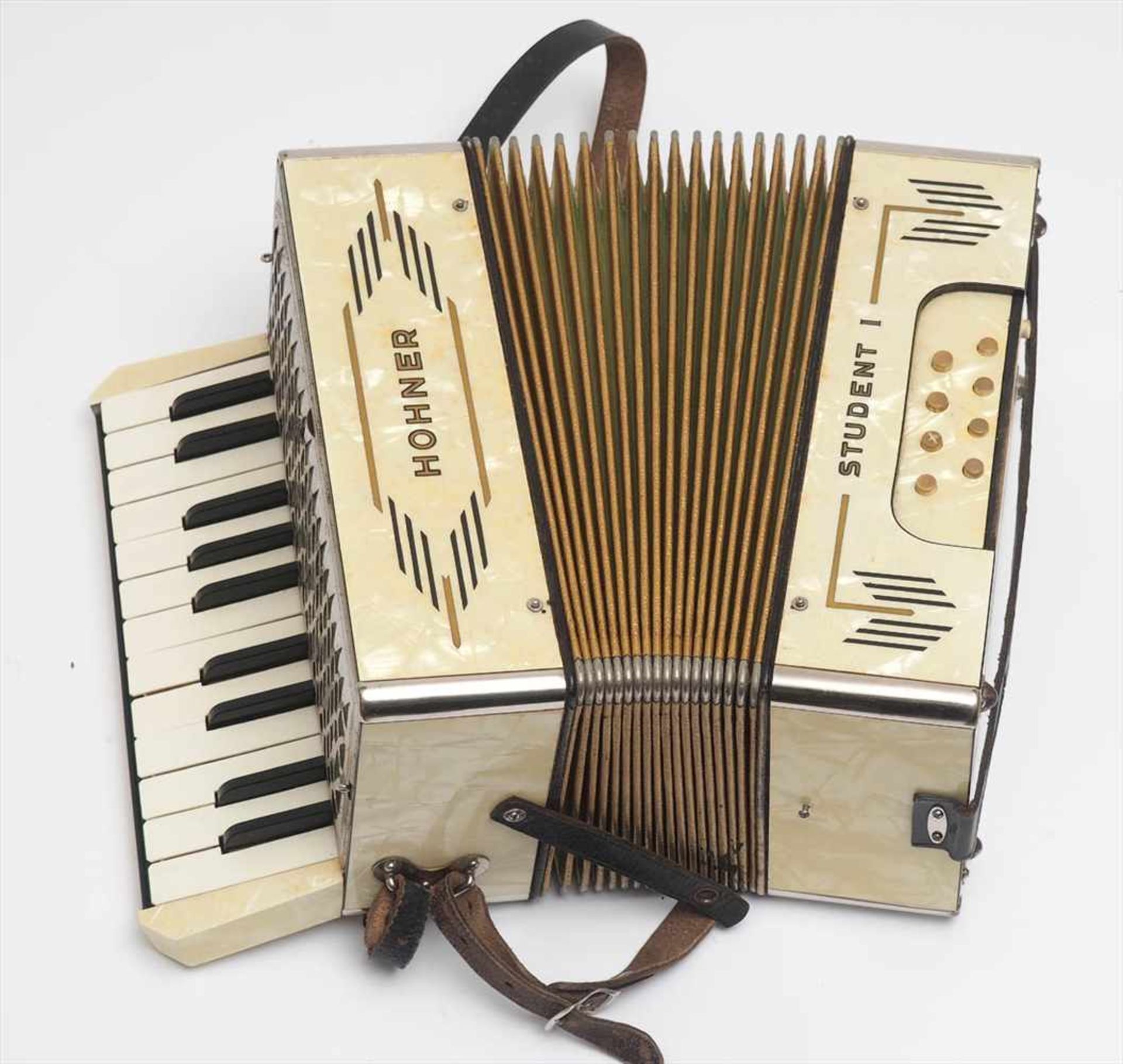 Akkordeon, Hohner Student 1Im Originalkoffer.