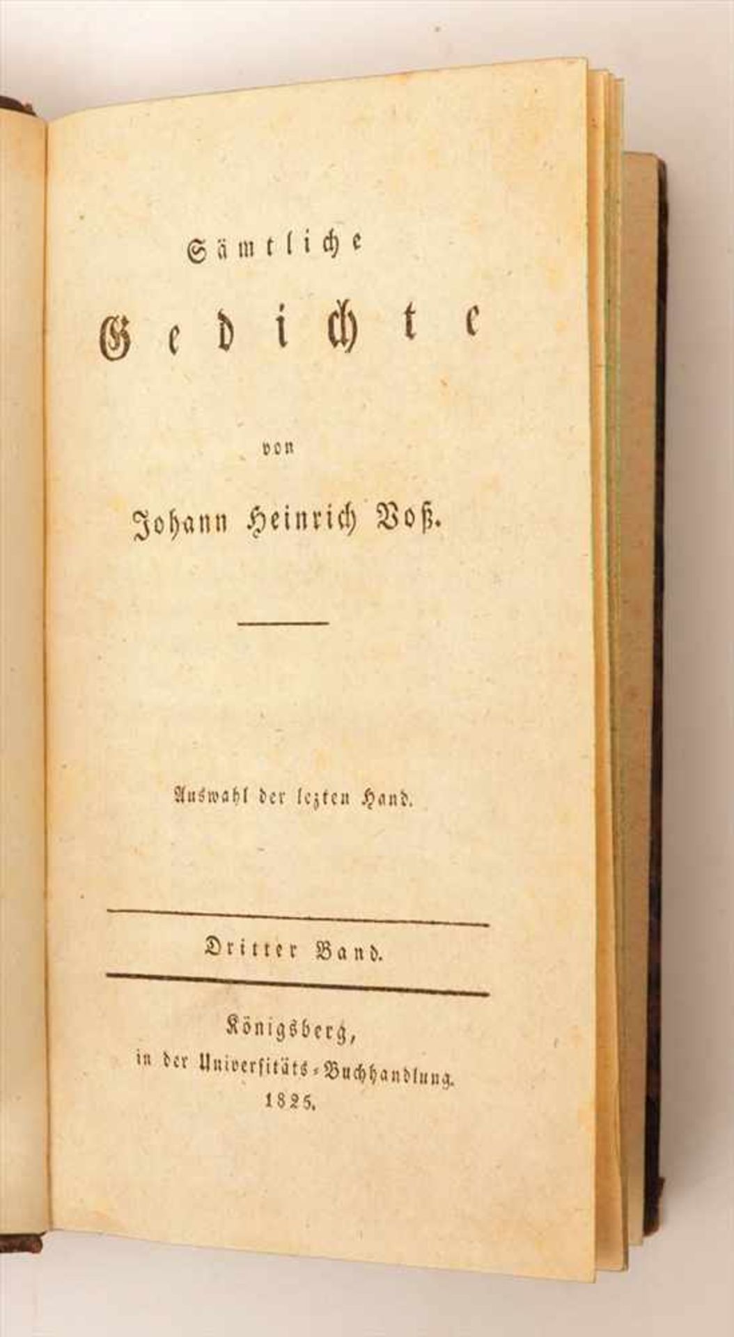 Drei div. BücherBüsch, J.G.: Schriften über Staatswirtschaft und Handlung, zweiter Teil, Bohn, - Bild 3 aus 4