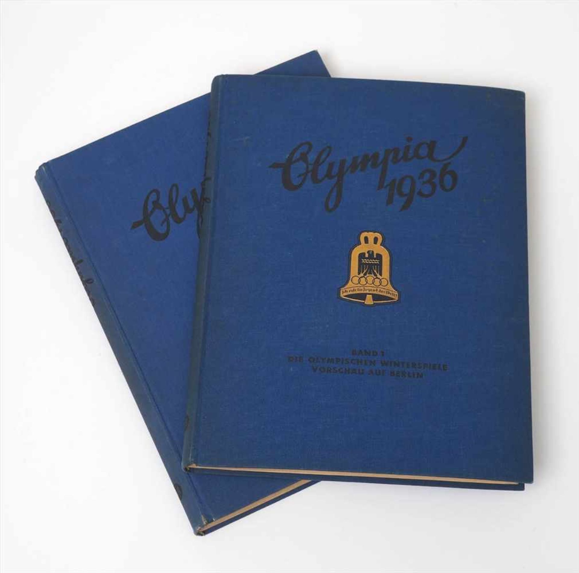 Zigarettenbilderalbum, Altona-BahrenfeldDie olympischen Spiele 1936, Band 1 und 2. Vollständig.