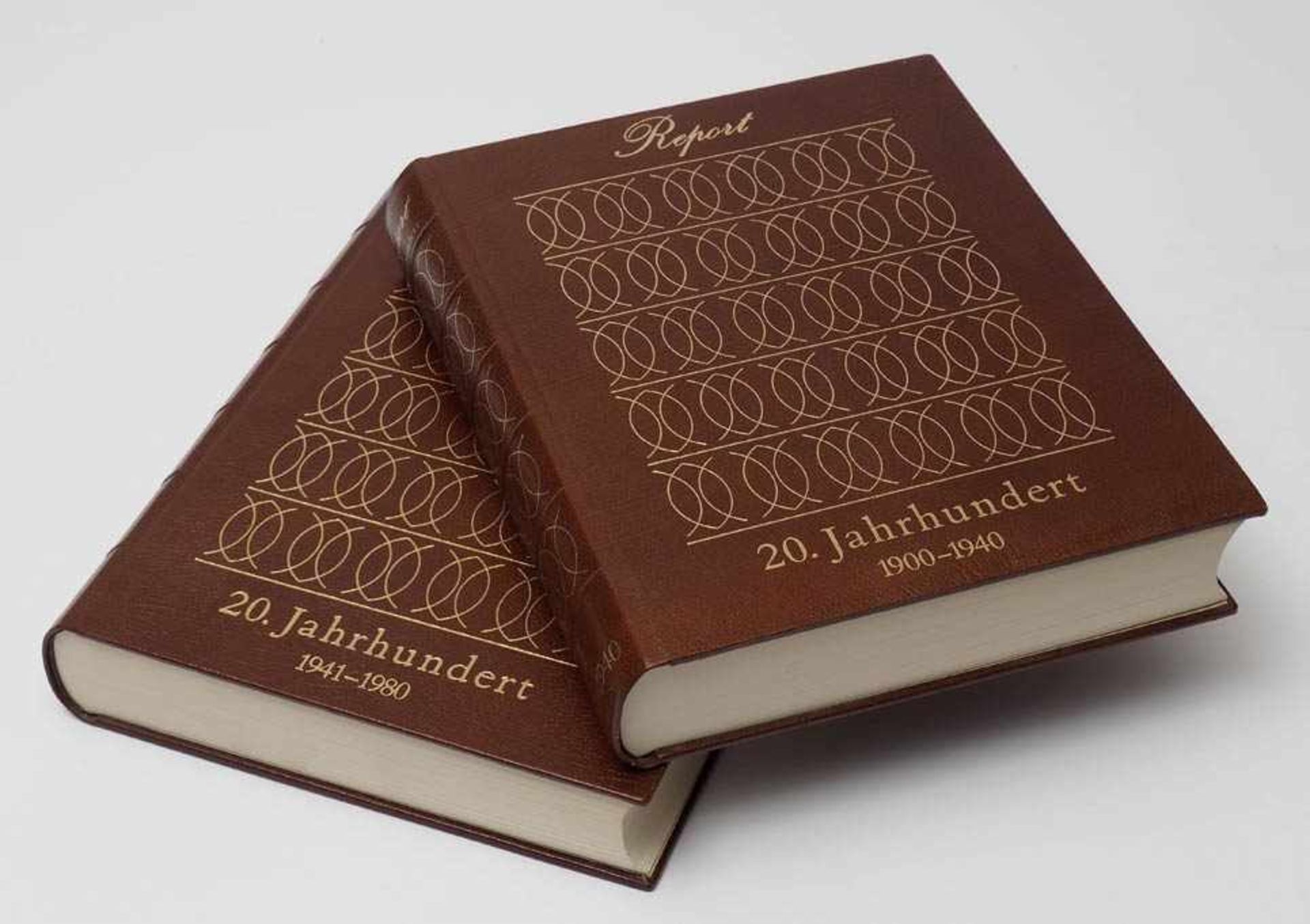 Ogliari, Francesco: Report, das 20.Jhdt.Bd.1 und 2, In-Kultur-Verlag Schweiz. Reich illustriert,