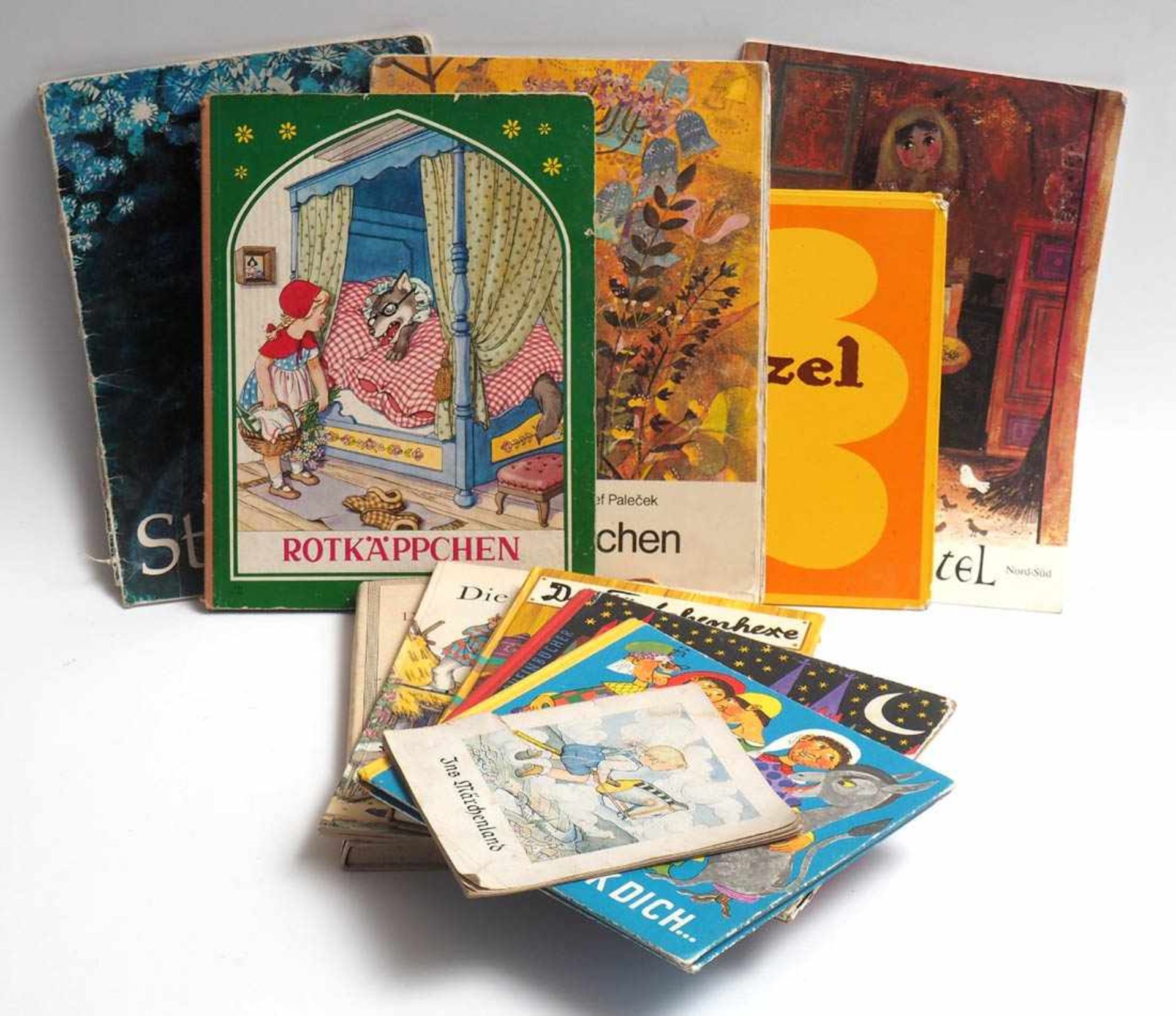 Zehn Kinderbücher, 50er bis 70er/80er Jahre
